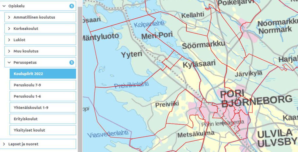 Pori keskusteluttaa koulupiirisuunnitelmat laajalti | Satakunnan Viikko